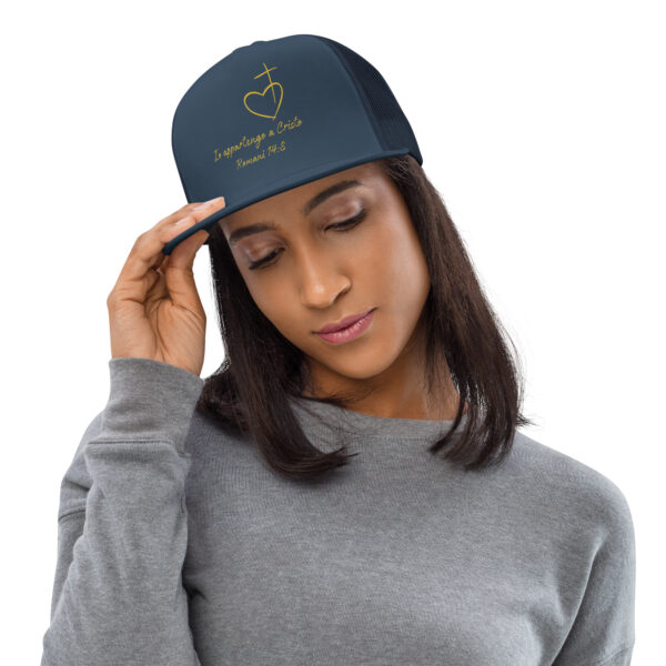 Io appartengo a Cristo Motiv Herz Kreuz | Cap – Bild 9