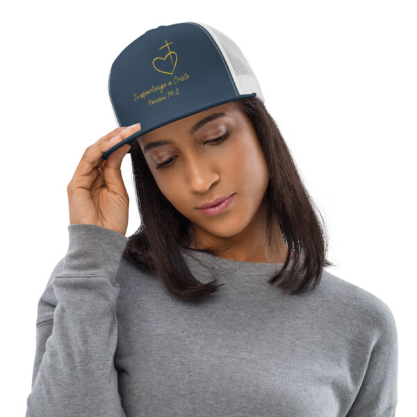 Io appartengo a Cristo Motiv Herz Kreuz | Cap – Bild 10