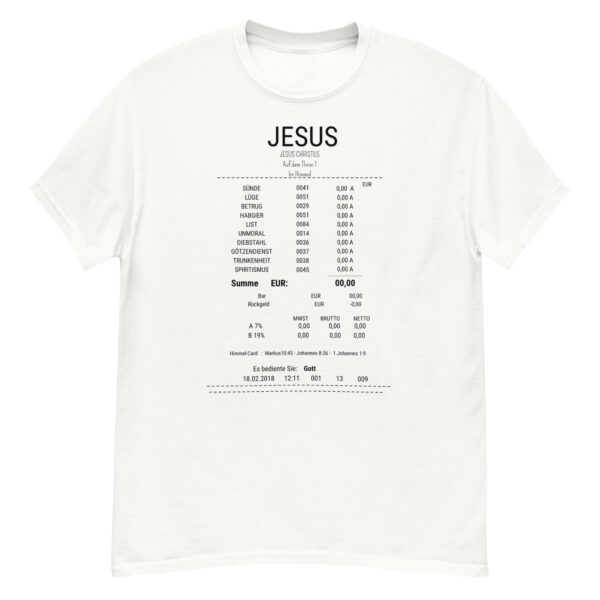 Jesus Paid it All T-Shirt – Christliches Shirt mit Bibelvers