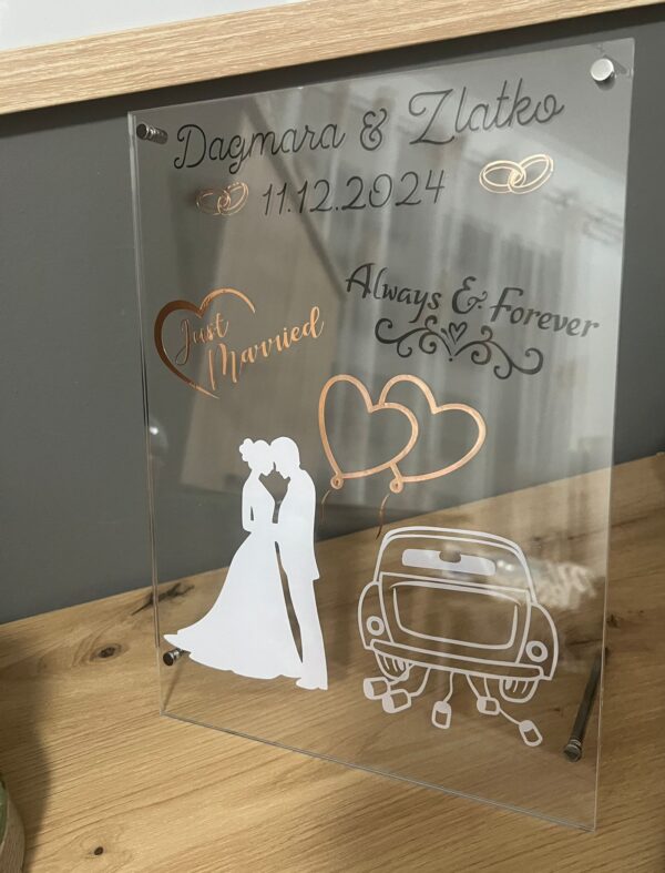 Personalisierter Acrylständer – Einzigartiges Geschenk mit Namen, Datum & Wunschmotiv – Bild 6