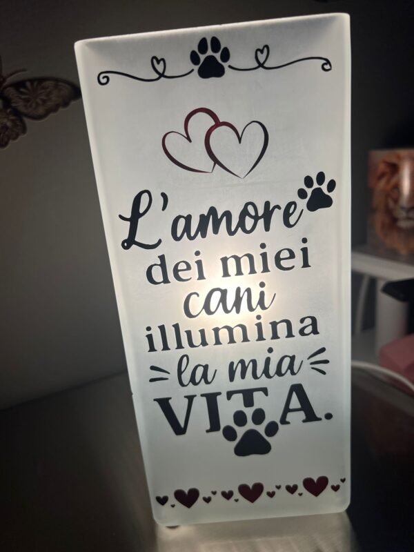 Personalisierte Botschafts-Lampe – Bild 6