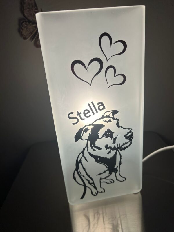 Personalisierte Botschafts-Lampe – Bild 10