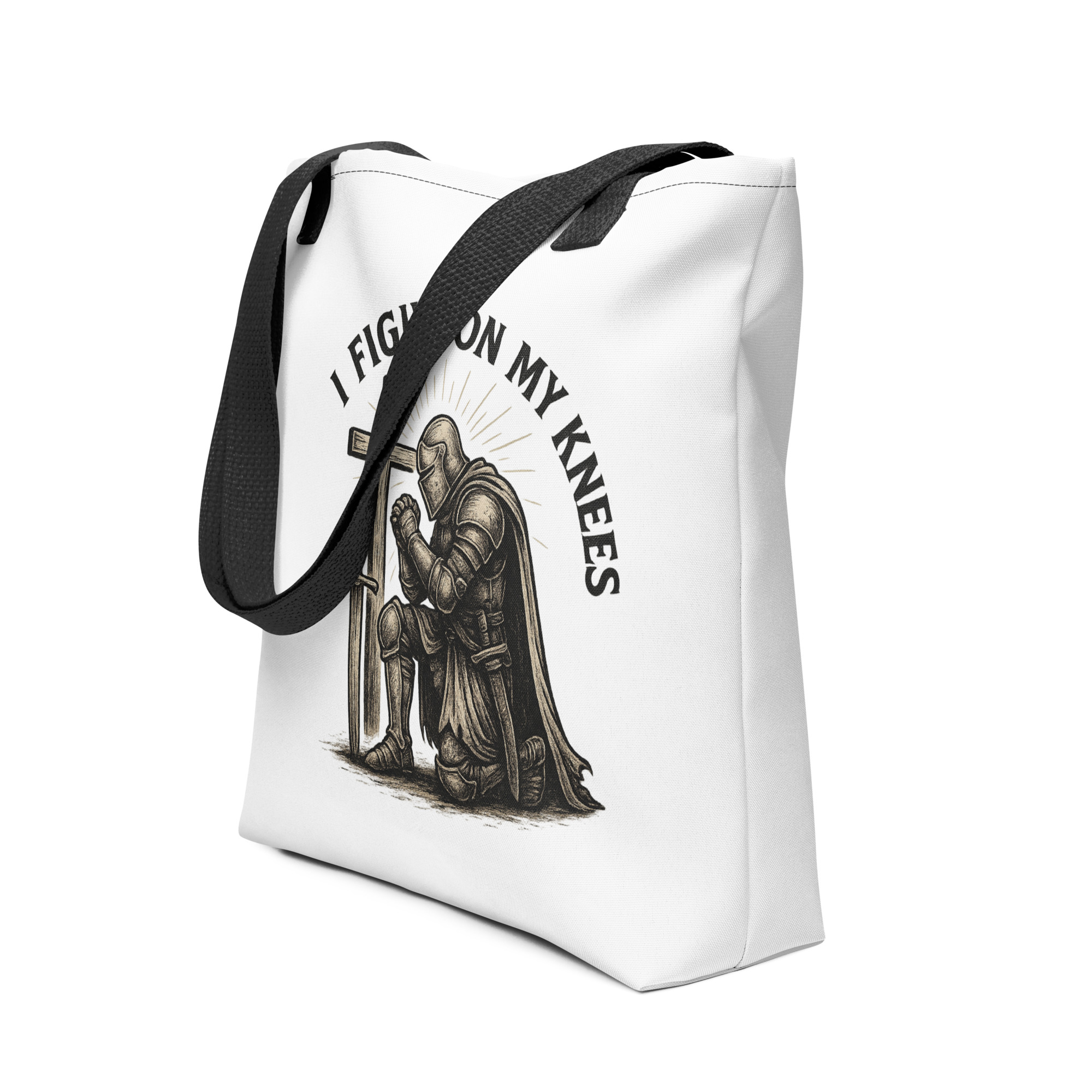 I Fight On My Knees | Stoffbeutel
