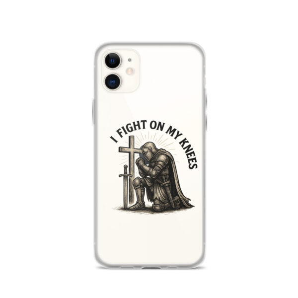 I Fight On My Knees | Transparente iPhone-Hülle – Bild 7
