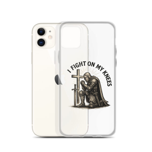 I Fight On My Knees | Transparente iPhone-Hülle – Bild 6