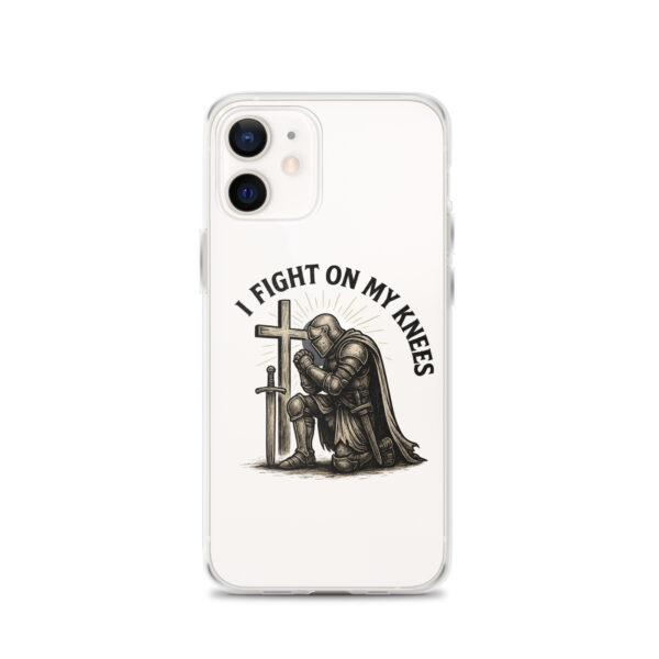 I Fight On My Knees | Transparente iPhone-Hülle – Bild 13