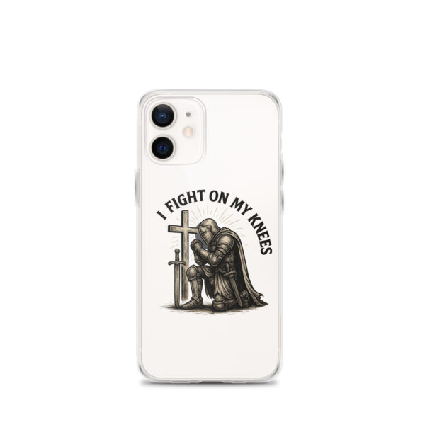 I Fight On My Knees | Transparente iPhone-Hülle – Bild 8