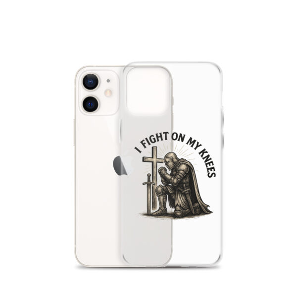 I Fight On My Knees | Transparente iPhone-Hülle – Bild 9