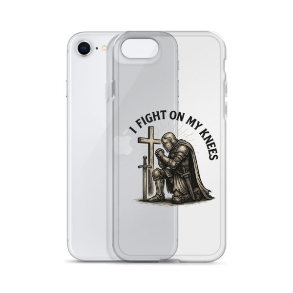 I Fight On My Knees | Transparente iPhone-Hülle – Bild 50