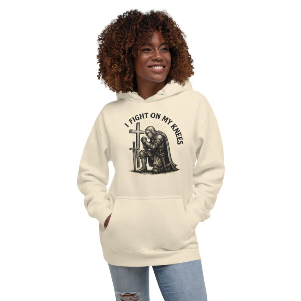 I Fight On My Knees | Kapuzenpullover für alle – Bild 17