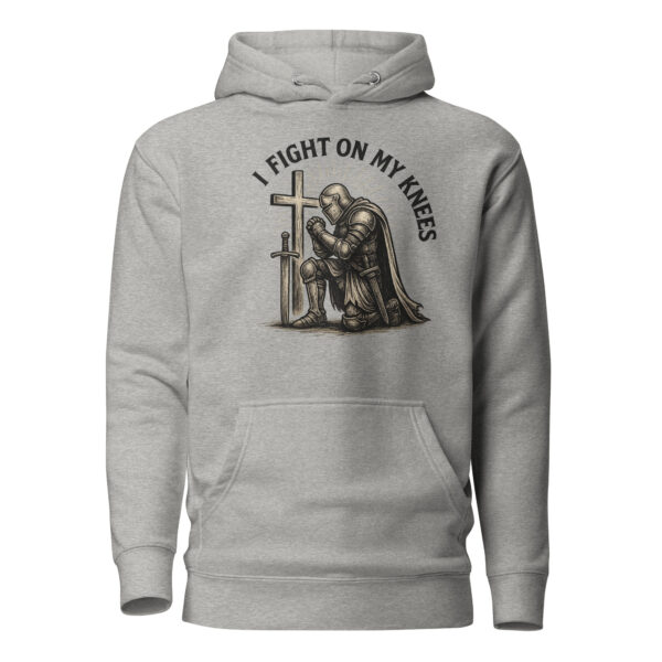I Fight On My Knees | Kapuzenpullover für alle – Bild 24