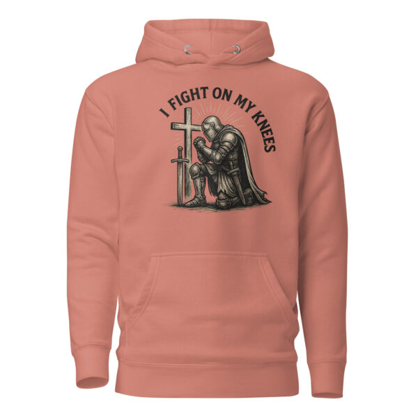 I Fight On My Knees | Kapuzenpullover für alle – Bild 23