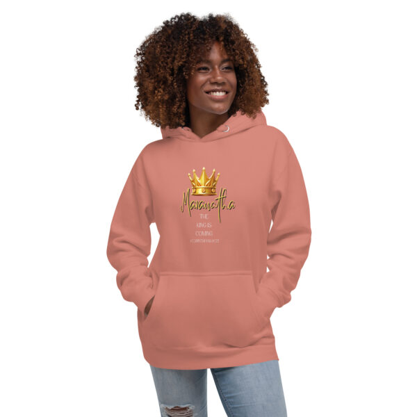 Maranatha The King is Coming – 1 Corinthians 16:22 | Kapuzenpullover für alle – Bild 22