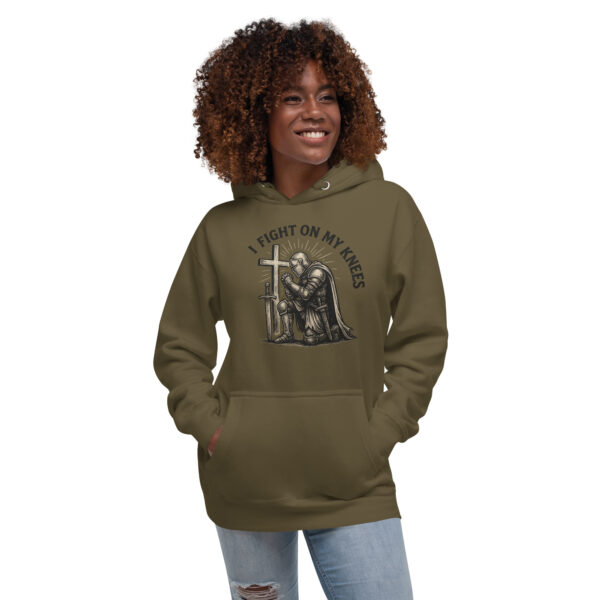 I Fight On My Knees | Kapuzenpullover für alle – Bild 13