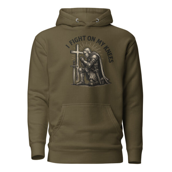 I Fight On My Knees | Kapuzenpullover für alle – Bild 21