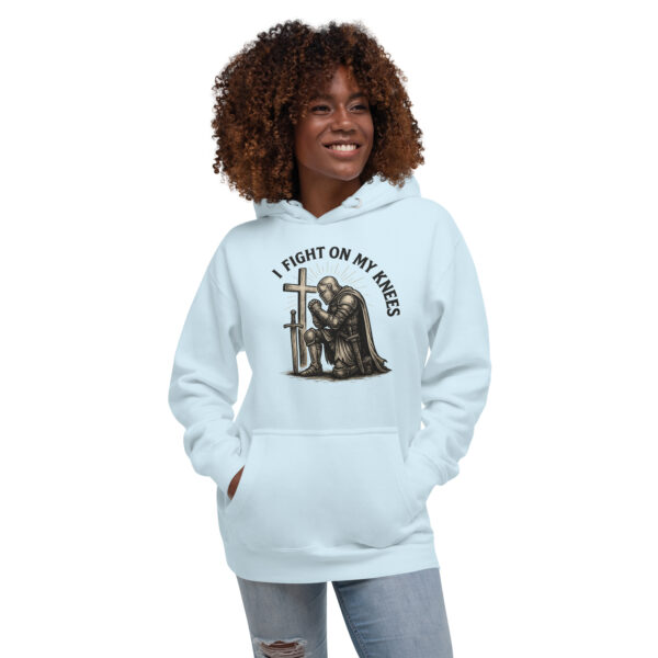 I Fight On My Knees | Kapuzenpullover für alle – Bild 16