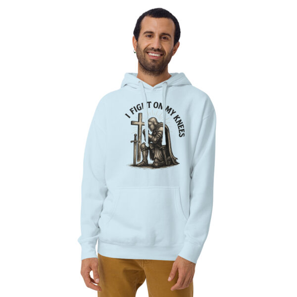 I Fight On My Knees | Kapuzenpullover für alle – Bild 8