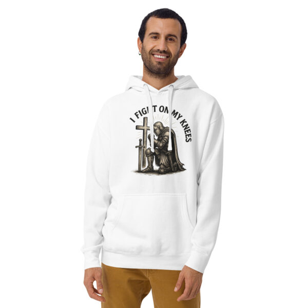 I Fight On My Knees | Kapuzenpullover für alle – Bild 10
