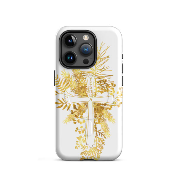 Yeshua – Golden Cross Edition | Hardcase iPhone®-Hülle mit MagSafe® – Bild 8
