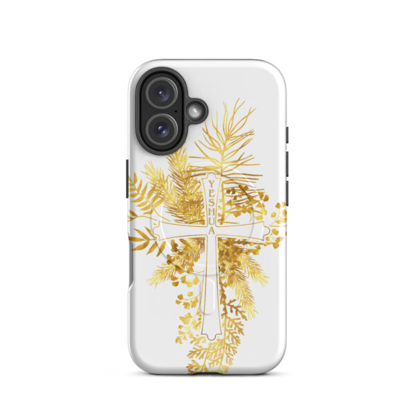 Yeshua – Golden Cross Edition | Hardcase iPhone®-Hülle mit MagSafe® – Bild 9
