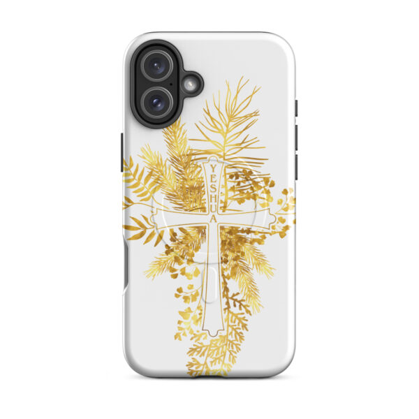 Yeshua – Golden Cross Edition | Hardcase iPhone®-Hülle mit MagSafe® – Bild 10
