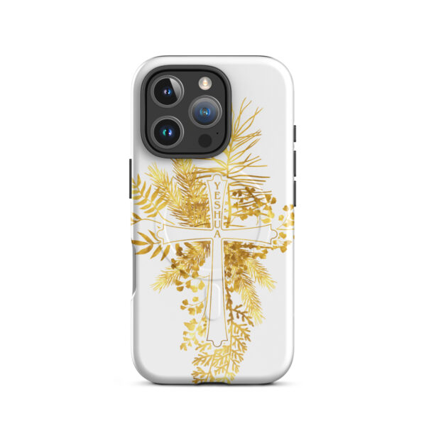 Yeshua – Golden Cross Edition | Hardcase iPhone®-Hülle mit MagSafe® – Bild 11
