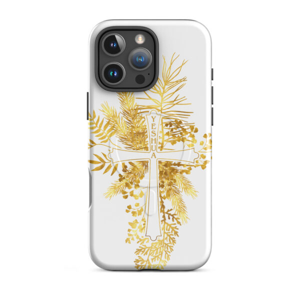 Yeshua – Golden Cross Edition | Hardcase iPhone®-Hülle mit MagSafe® – Bild 12