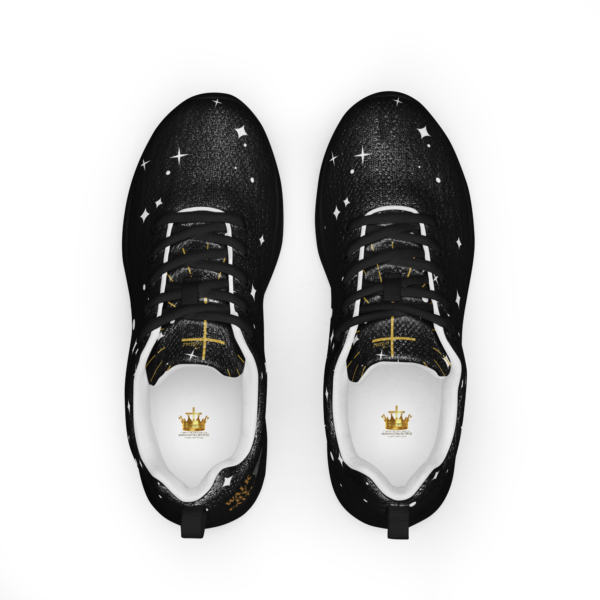 Walk by Faith – Herren-Sneaker mit goldenem Kreuz – Bild 12