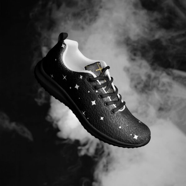 Walk by Faith – Herren-Sneaker mit goldenem Kreuz – Bild 10