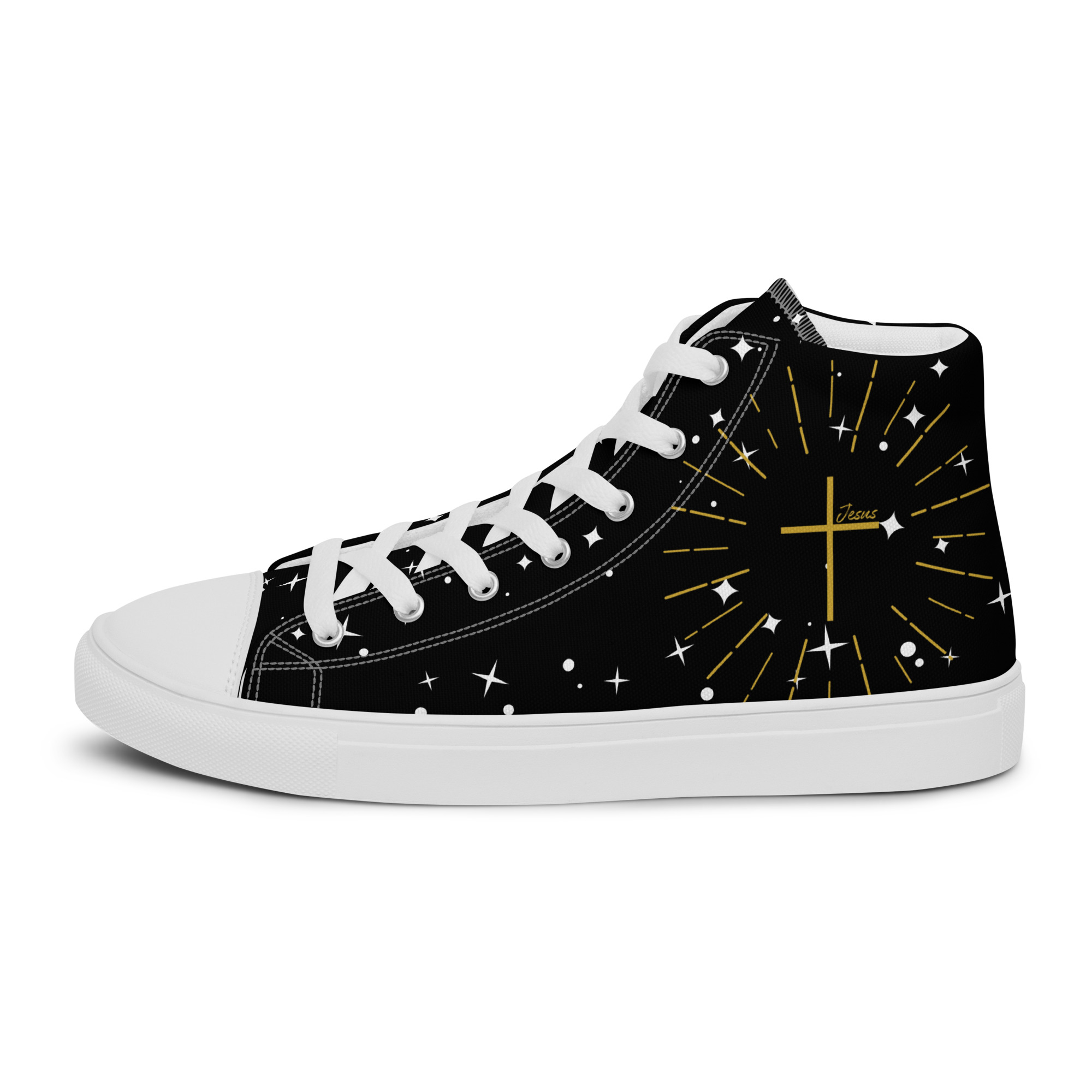 Faith High-Tops für Herren – goldenes Kreuz – Bild 22
