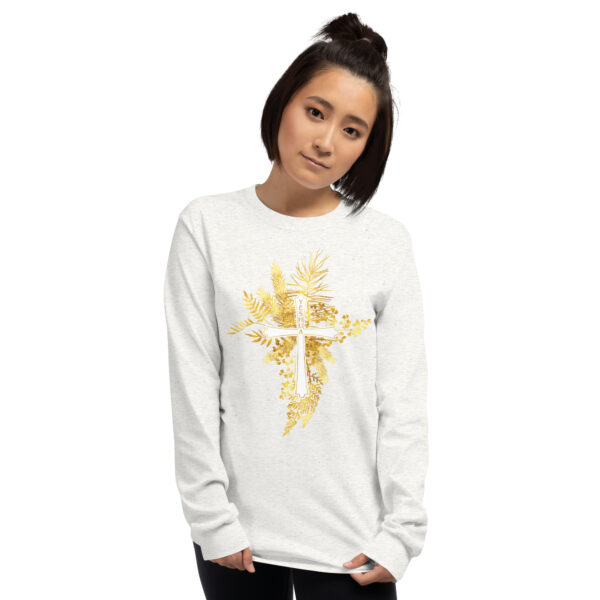 Yeshua – Golden Cross Edition | Langarmshirt für alle – Bild 10