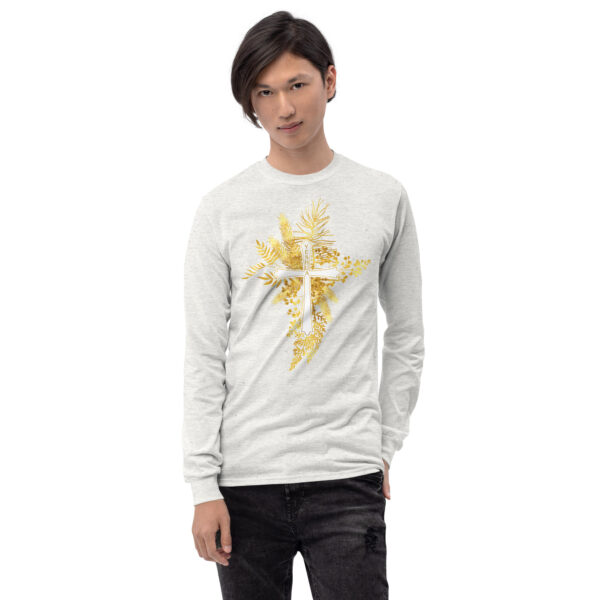 Yeshua – Golden Cross Edition | Langarmshirt für alle – Bild 21