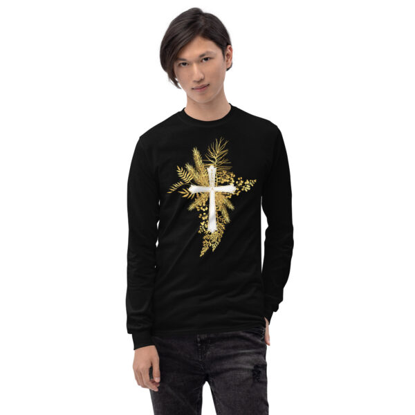 Yeshua – Golden Cross Edition | Langarmshirt für alle – Bild 12