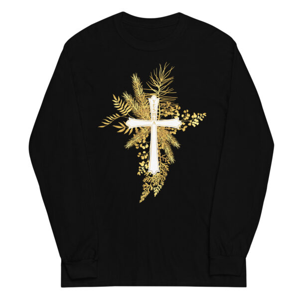Yeshua – Golden Cross Edition | Langarmshirt für alle – Bild 23