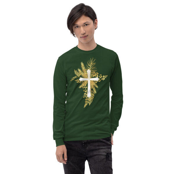 Yeshua – Golden Cross Edition | Langarmshirt für alle – Bild 15