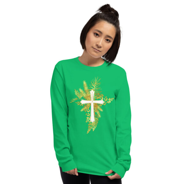 Yeshua – Golden Cross Edition | Langarmshirt für alle – Bild 8