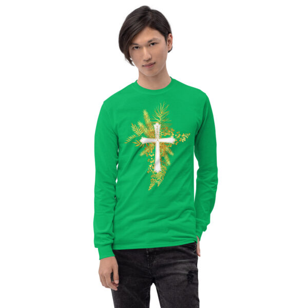 Yeshua – Golden Cross Edition | Langarmshirt für alle – Bild 19