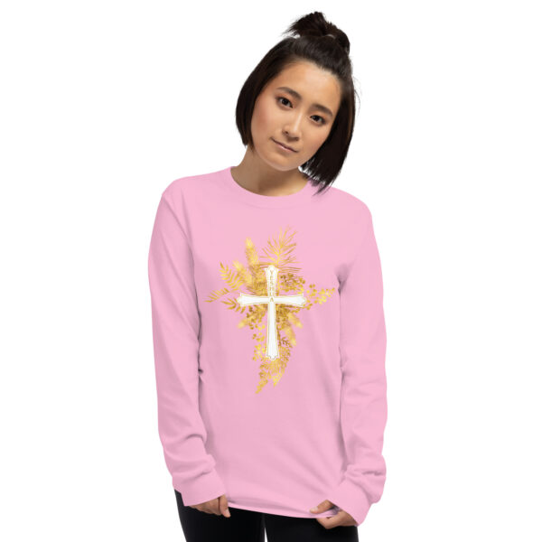 Yeshua – Golden Cross Edition | Langarmshirt für alle – Bild 9