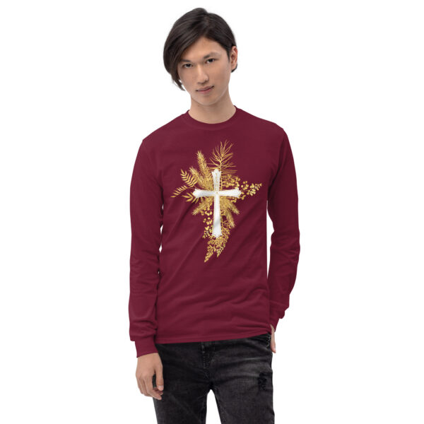 Yeshua – Golden Cross Edition | Langarmshirt für alle – Bild 14