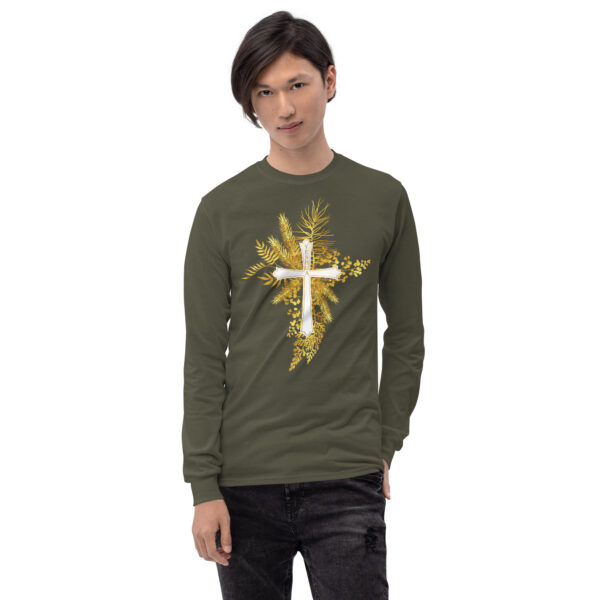 Yeshua – Golden Cross Edition | Langarmshirt für alle – Bild 18