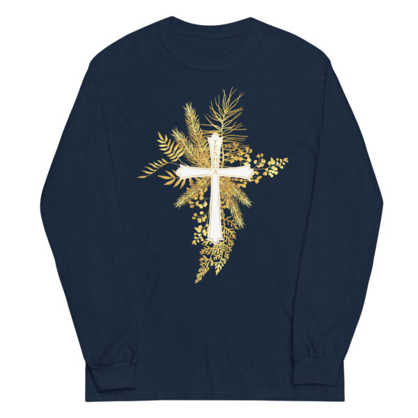 Yeshua – Golden Cross Edition | Langarmshirt für alle – Bild 24