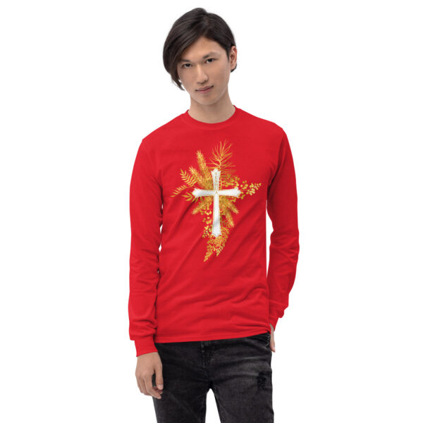 Yeshua – Golden Cross Edition | Langarmshirt für alle – Bild 16