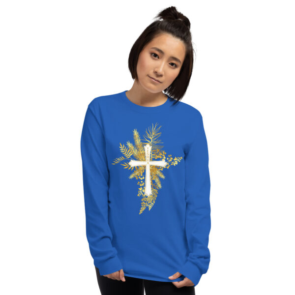 Yeshua – Golden Cross Edition | Langarmshirt für alle – Bild 6