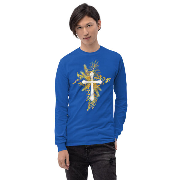 Yeshua – Golden Cross Edition | Langarmshirt für alle – Bild 17