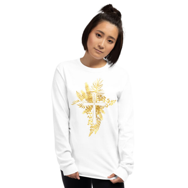 Yeshua – Golden Cross Edition | Langarmshirt für alle – Bild 11