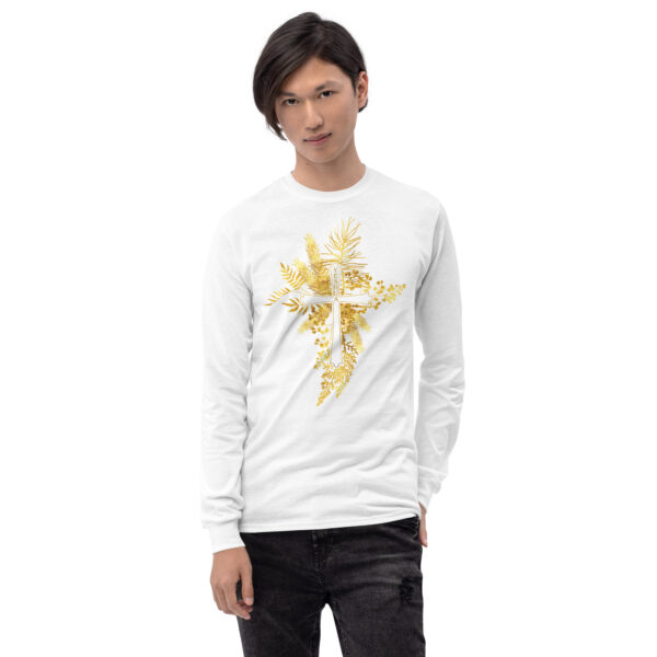 Yeshua – Golden Cross Edition | Langarmshirt für alle – Bild 22
