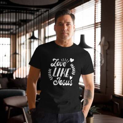 Love Like Jesus | Herren-T-Shirt aus Premium-Baumwolle