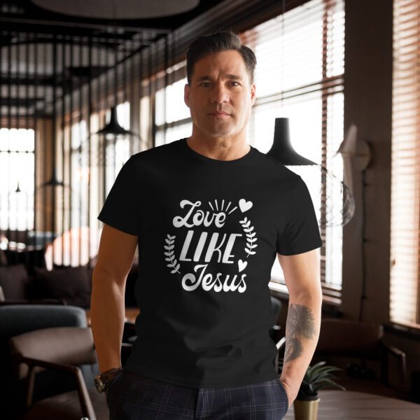 Love Like Jesus | Herren-T-Shirt aus Premium-Baumwolle