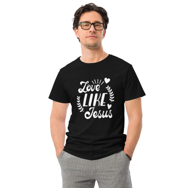 Love Like Jesus | Herren-T-Shirt aus Premium-Baumwolle – Bild 2