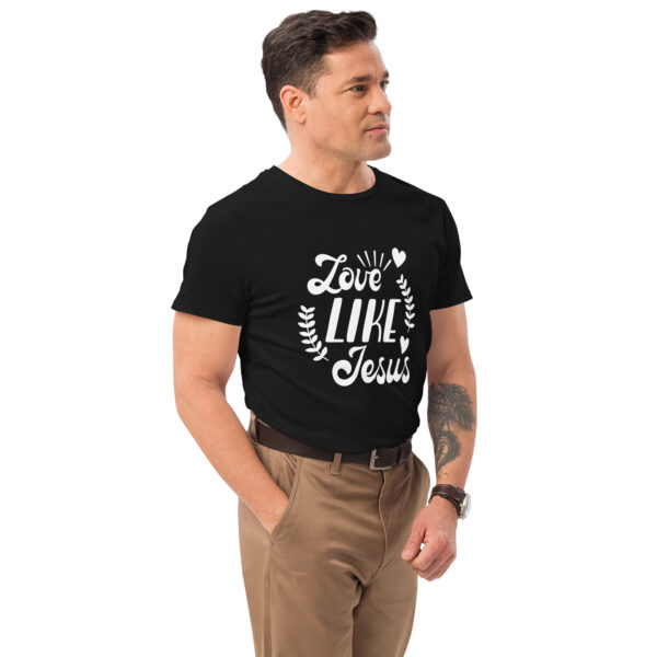 Love Like Jesus | Herren-T-Shirt aus Premium-Baumwolle – Bild 3